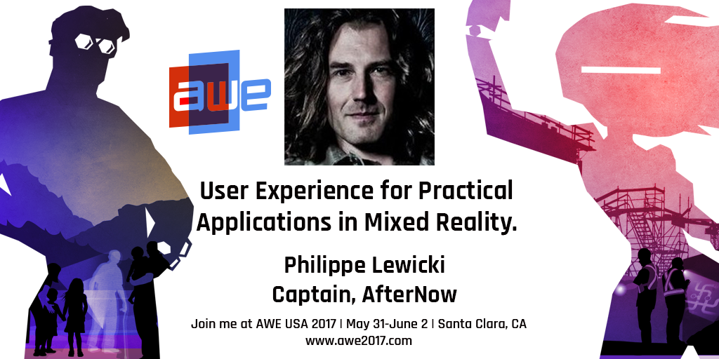 Talk at AWE on UX for practical application in MR