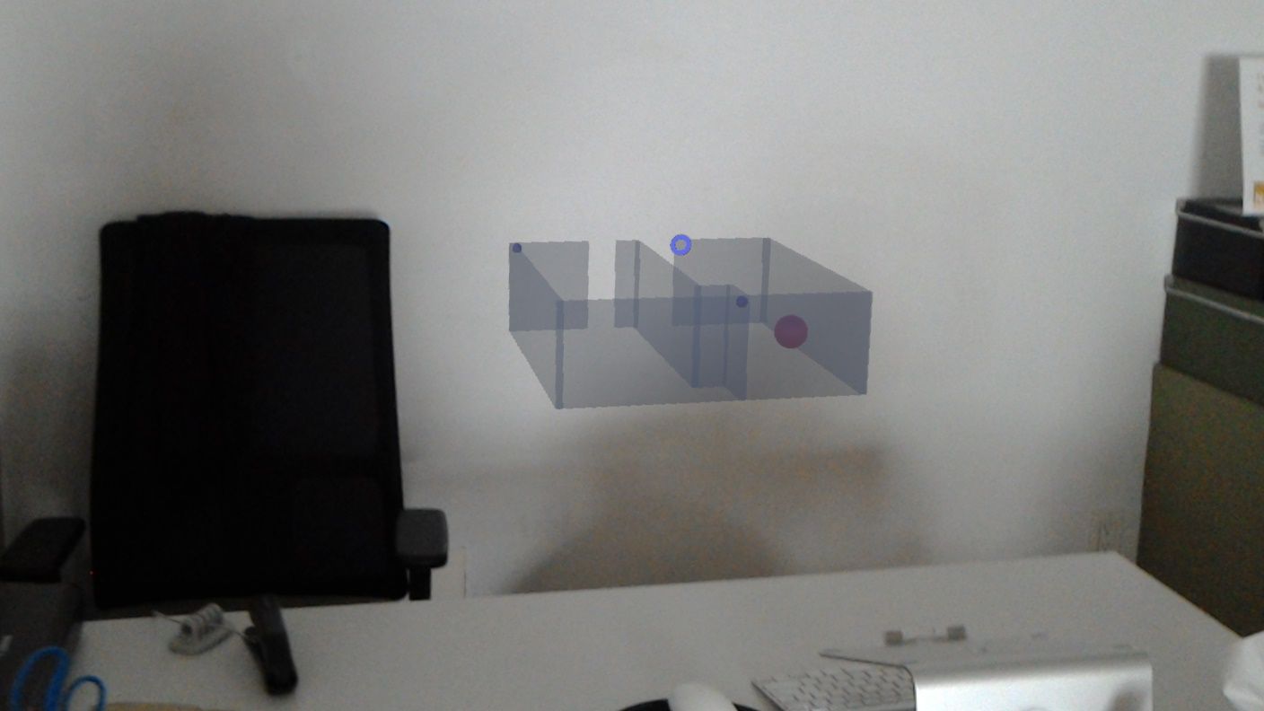 We've built a mini map for Hololens so you can navigate your space.